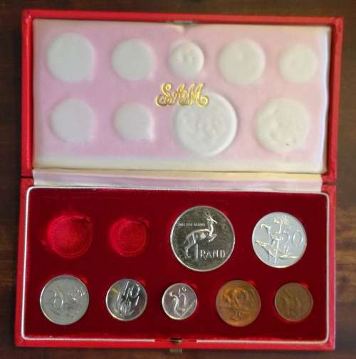 1966 South Africa short proof set.
