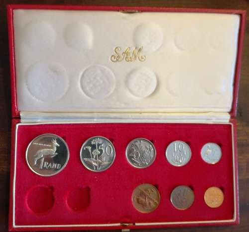 1978 South Africa short proof set