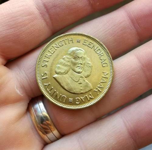 SOUTH AFRICAN 1964 UNC 1 CENT.