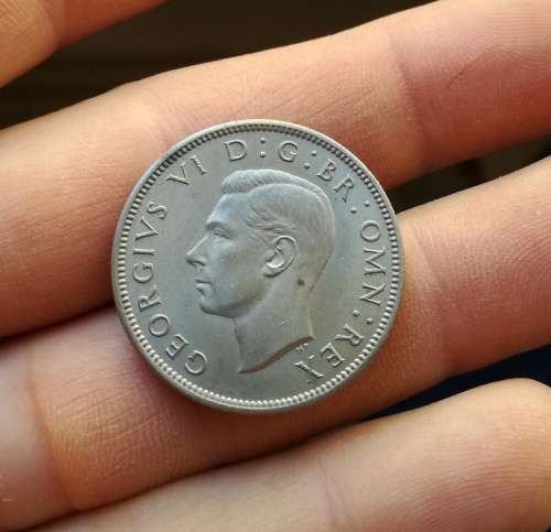 Great Britain 1951 UNC A-UNC Florin Two Shillings.