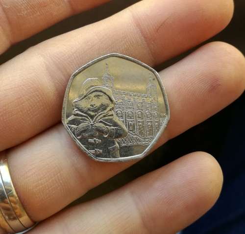 Great Britain Paddington bear 2019 50 Pence