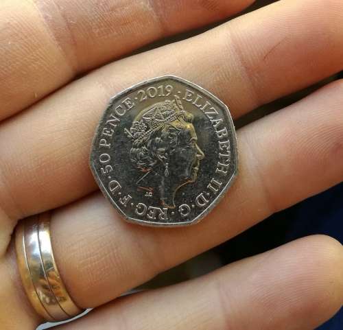 Great Britain Paddington bear 2019 50 Pence