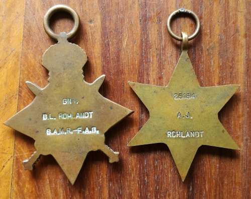 Collection of WW1 And WW2 Medals.