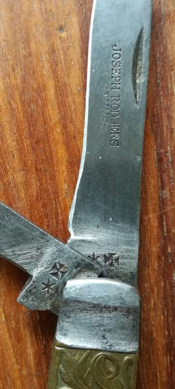31 Mei 1961 Rep van SA JOSEPH Rodgers knife.