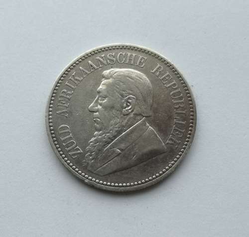 ZAR Paul Kruger 1894 Silver Half Crown. Nice coin!!