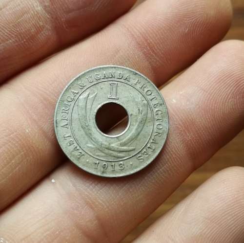 East Africa and Uganda Protectorates 1913 one cent.