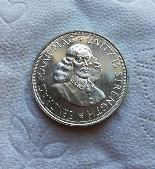 South Africa 1963 UNC-AUNC 50 Cents