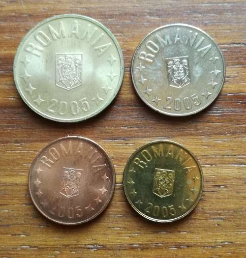 Collection of UNC-AUNC coins from around the world.