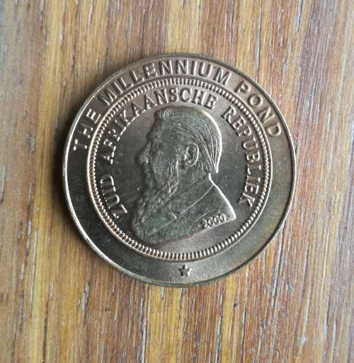 Paul Kruger Centenary of the last Pond commemorative medal.