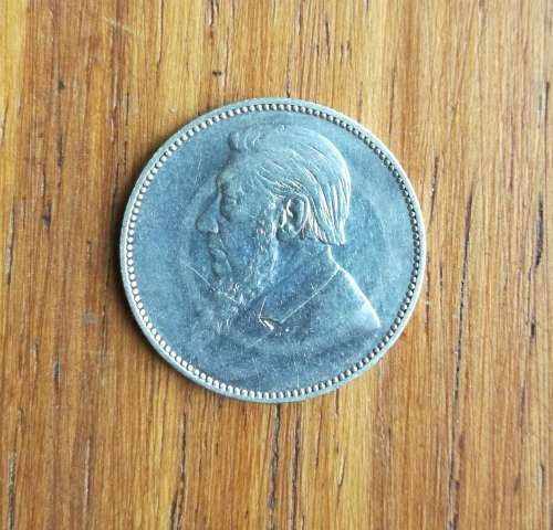 ZAR Paul Kruger 1895 One Shilling.