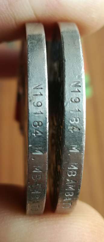 WW11 Group Medals awarded to N. 19184 M. MBAMBATO