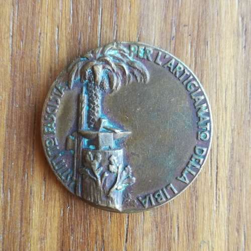 WW11 Italian Sevice Medal Libia.
