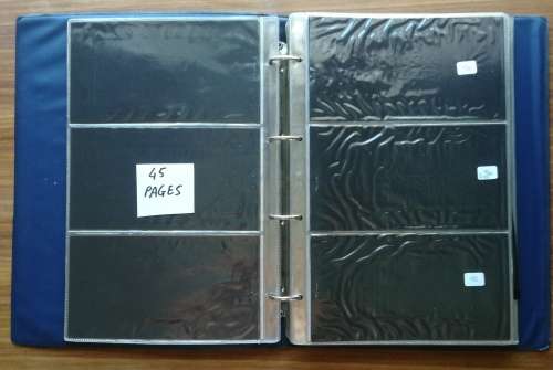 Bank notes album. 45 pages.