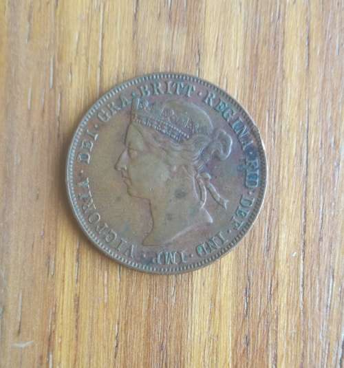East Africa Queen Victoria 1899 one Pice. Good condition.