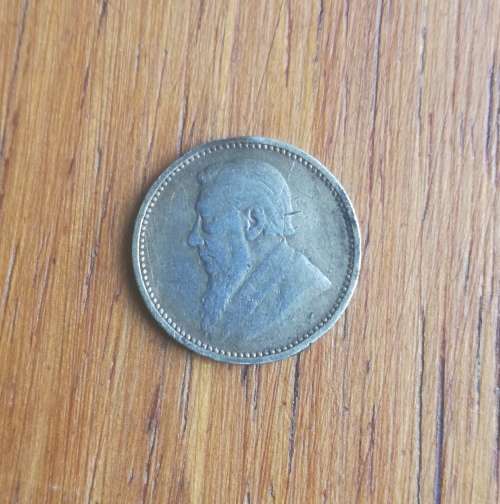 ZAR Paul Kruger 1894 Silver Threepence.