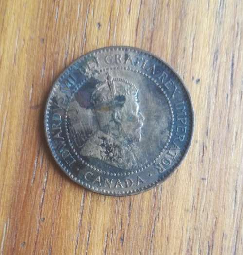 Canada 1904 one cent.