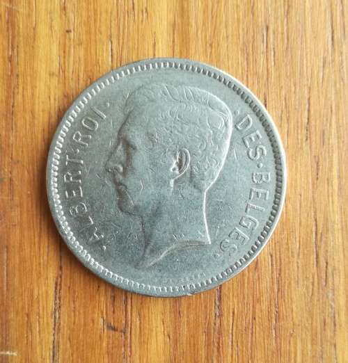 Belgium 5 Francs 1932