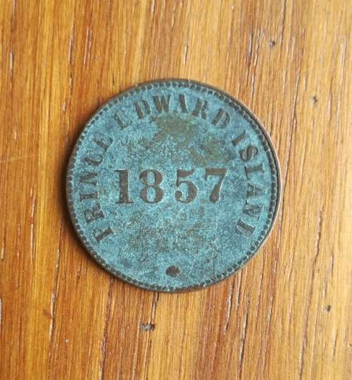 Prince Edward 1857 Island Self Government and Free Trade Token.