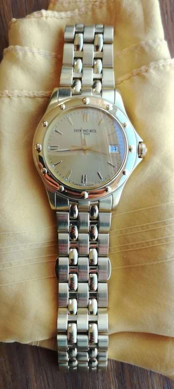 Raymond Weil Swiss Made Geneve Collection Tango Saphire Crystal Watch. New.