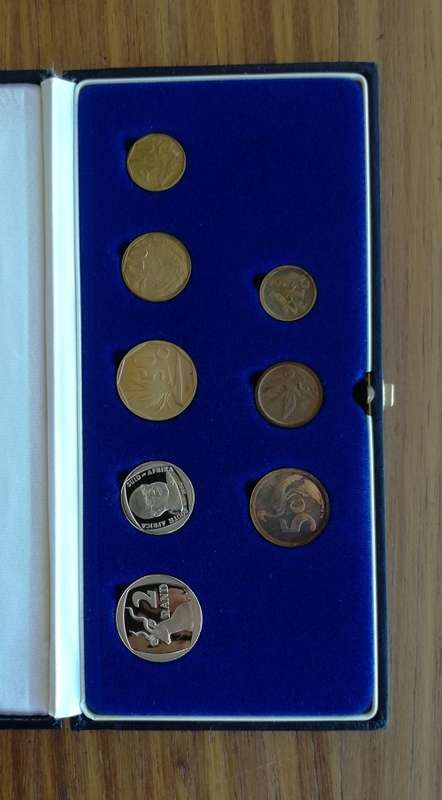 South Africa 1990 Proof set.