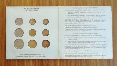South Africa Pattern Coin set.