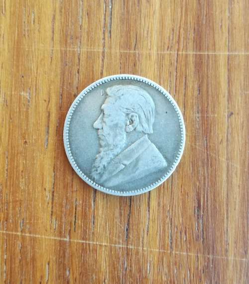 ZAR Paul kruger 1892 Silver Shilling.