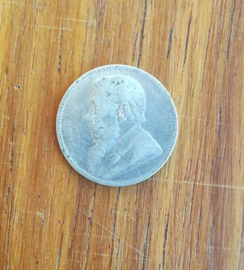 ZAR Paul kruger 1892 Silver Shilling.