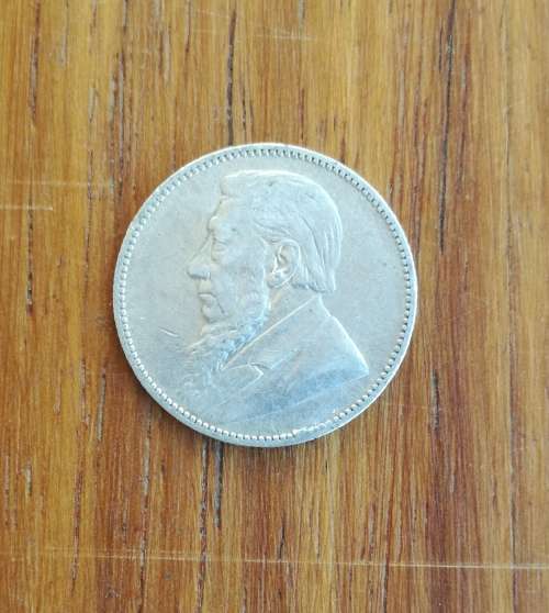 ZAR Paul kruger 1892 Silver Shilling.