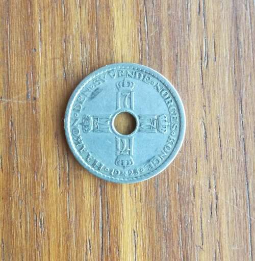 Norway 1925 1 Krone. Nice coin.