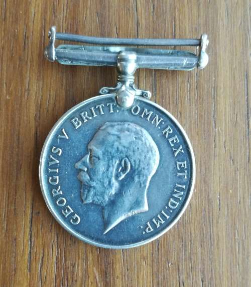 WW1 Medal awarded to BURG. J.H. MAHONEY STANDERTON KDO.