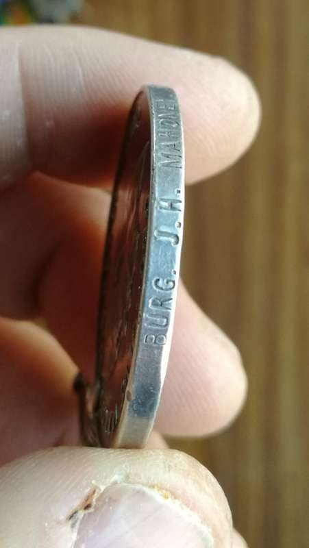 WW1 Medal awarded to BURG. J.H. MAHONEY STANDERTON KDO.