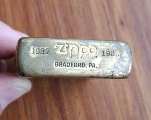 Vintage John Rolfe 1612 Zippo. 1932-1986 Bradford PA