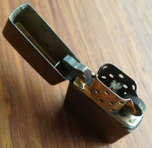 Vintage John Rolfe 1612 Zippo. 1932-1986 Bradford PA