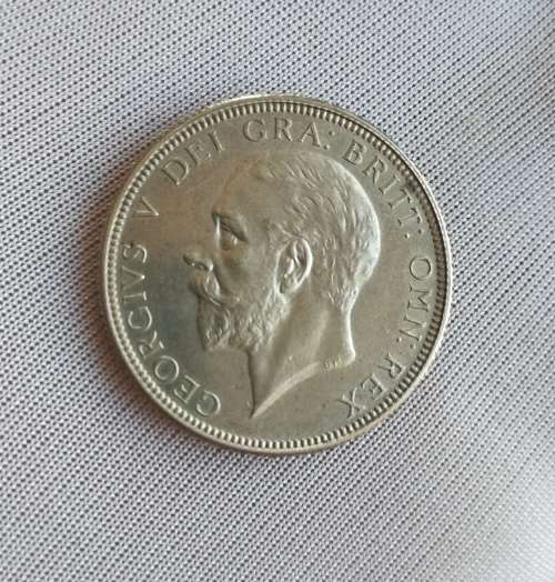 Great Britain King George V Silver Proof 1927 Florin.