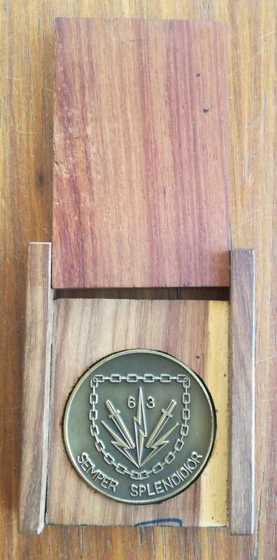 1989 op Merlyn op Agree 63 Semper Splendidior Medallion.