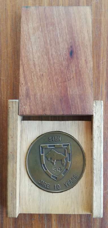 54 BN 10 Years Service Section 10 Medallion.