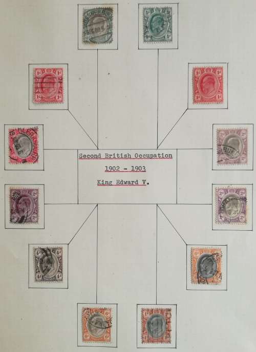 Transvaal King Edward VII Second British Occupation 1902-1903 Stamps.