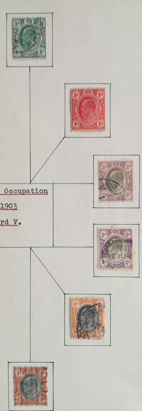 Transvaal King Edward VII Second British Occupation 1902-1903 Stamps.