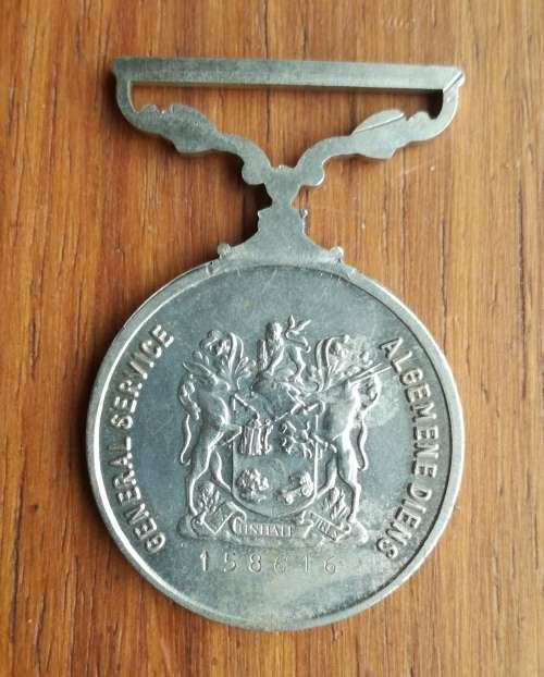 Military General Service Medal Awarded to 158616