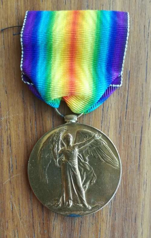 WW1 Medal Awarded to 13468 T. SJT. J. GILBERT R. FUS