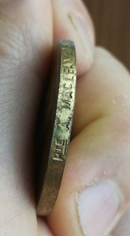 WW1 Medal Awarded to PTE A. MACLEAN 1 ST. C.C.