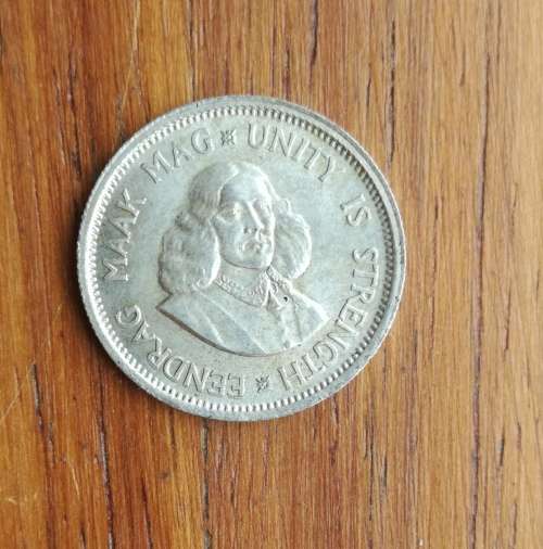 South Africa 1964 Silver 10 Cent`s. Good condition.