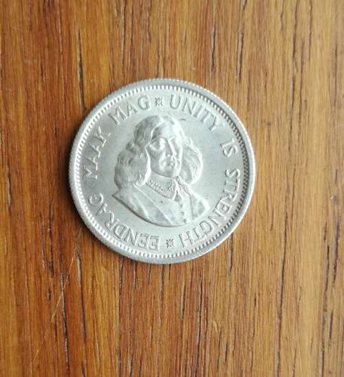 South Africa 1964 A-UNC Silver 10 Cent`s.
