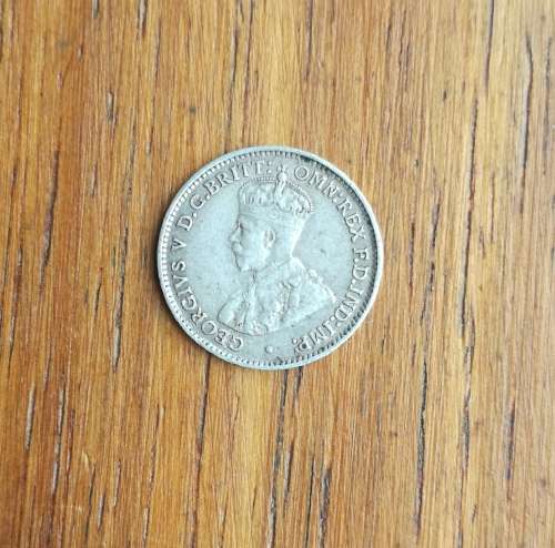 Australia 1926 Silver Threepence.