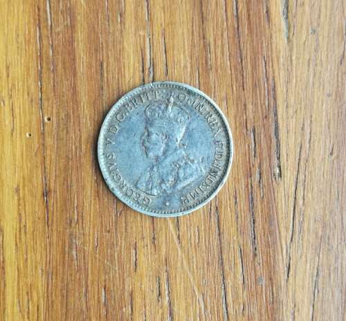 British West Africa 1914 Silver Threepence.