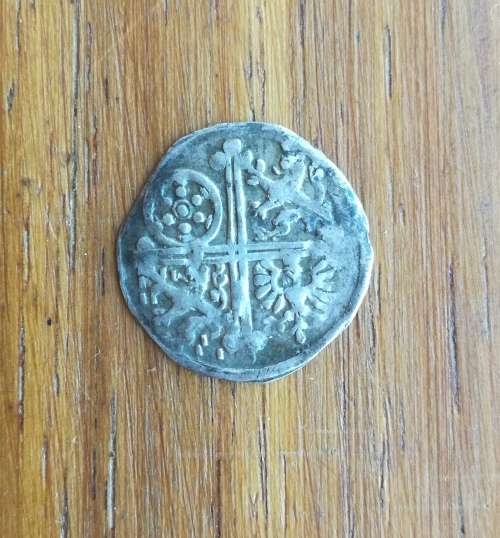 Germany 1629 Silver 2 Kreuzer. Mains and Frankfurt.