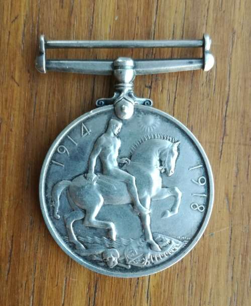 WW1 Silver Medal awarded to 58 MNSK. J.J. LOOTS-BRITSTOWN KDO.