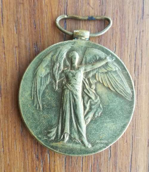 WW1 Great War Medal awarded to LT. W.J.H. STEENKAMP