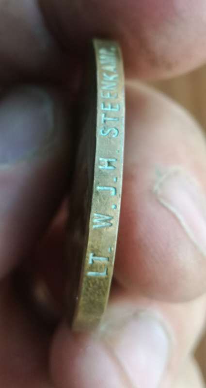 WW1 Great War Medal awarded to LT. W.J.H. STEENKAMP
