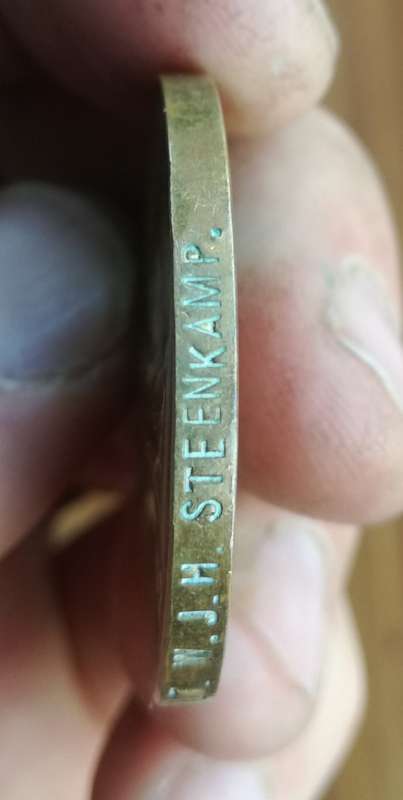 WW1 Great War Medal awarded to LT. W.J.H. STEENKAMP